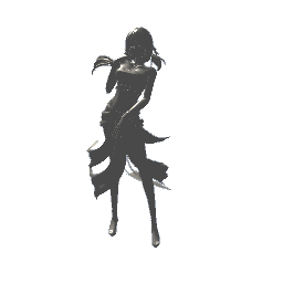 dancer statue small-garden