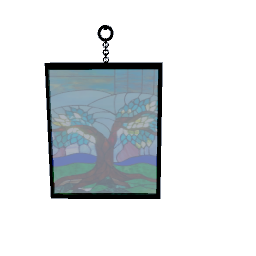 stained glass wall decor