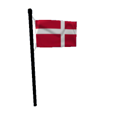 Garden flag Denmark preview