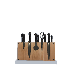 modern knife set-kitchen