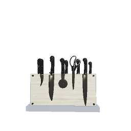 modern knife set 5-kitchen