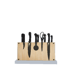 modern knife set 6-kitchen
