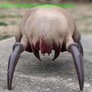 Half-Life Alyx:Creature sounds