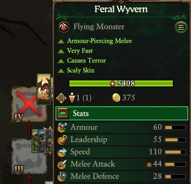 Recruitable Feral Wyvern