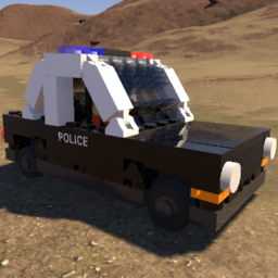 Softbody Mini Sedan Version Police