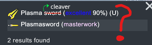 RM2 Plasma sword or royalty plasma sword