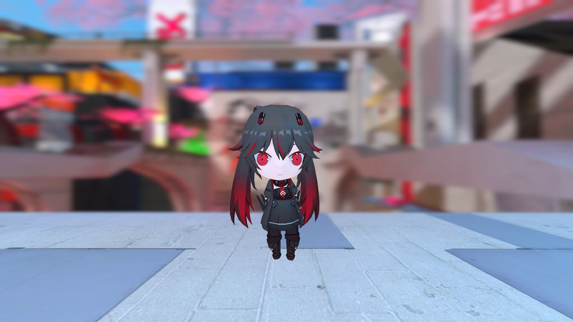 Punishing: Gray Raven - Lucia: Plume (Chibi) replaced Badass