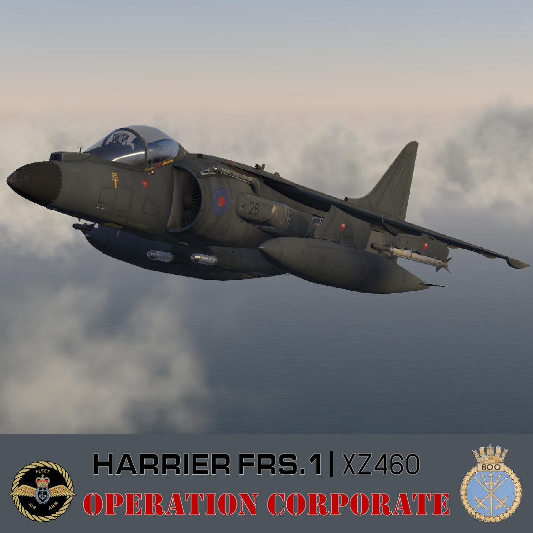 Harrier FRS.1 | XZ460 FKW 82’