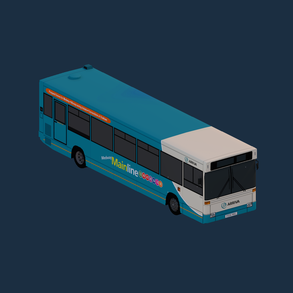 Dennis Dart SLF 10.7m - Arriva Medway Mainline (New)
