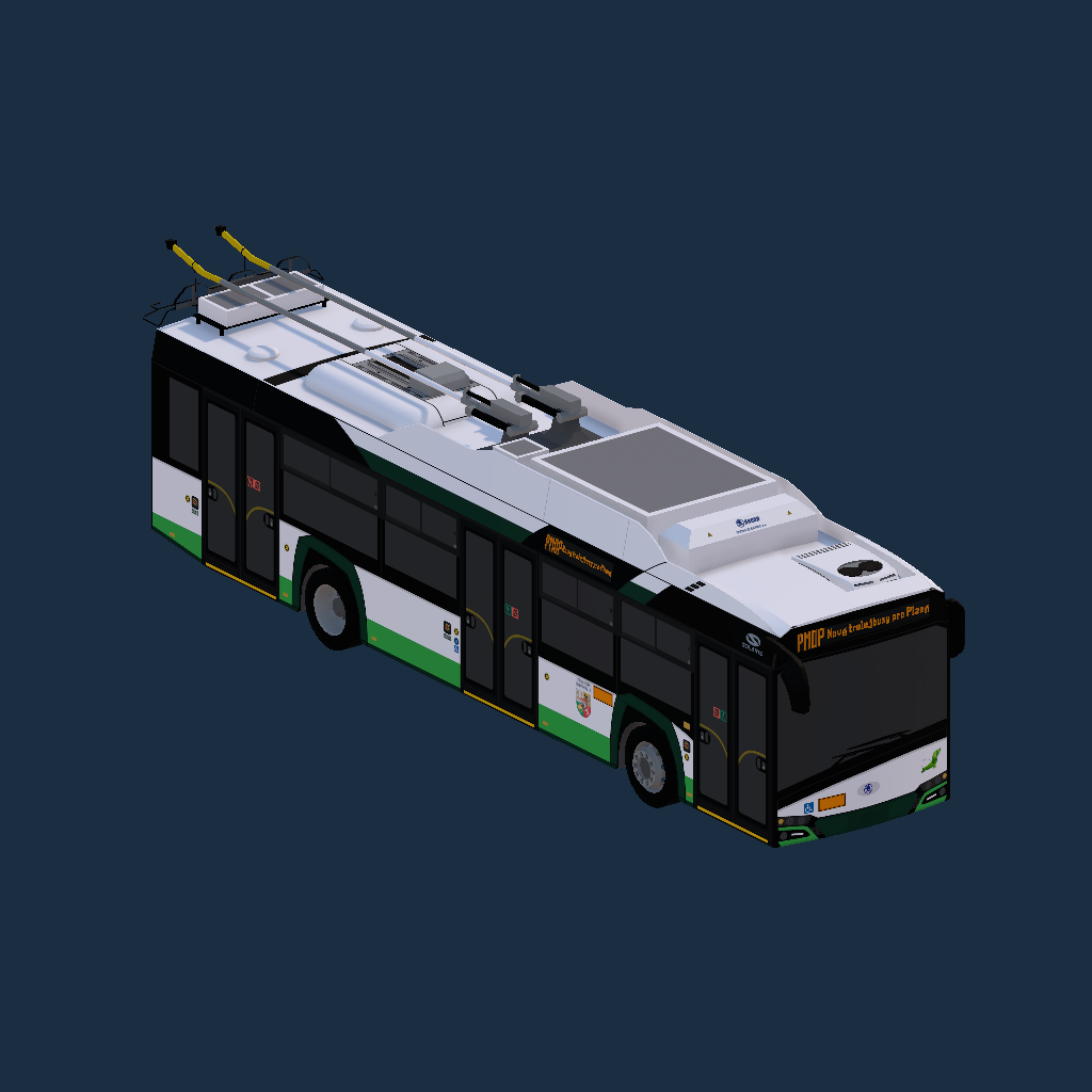 Škoda 26Tr (Solaris Trollino 12IV) PMDP Plzeň Grundlack