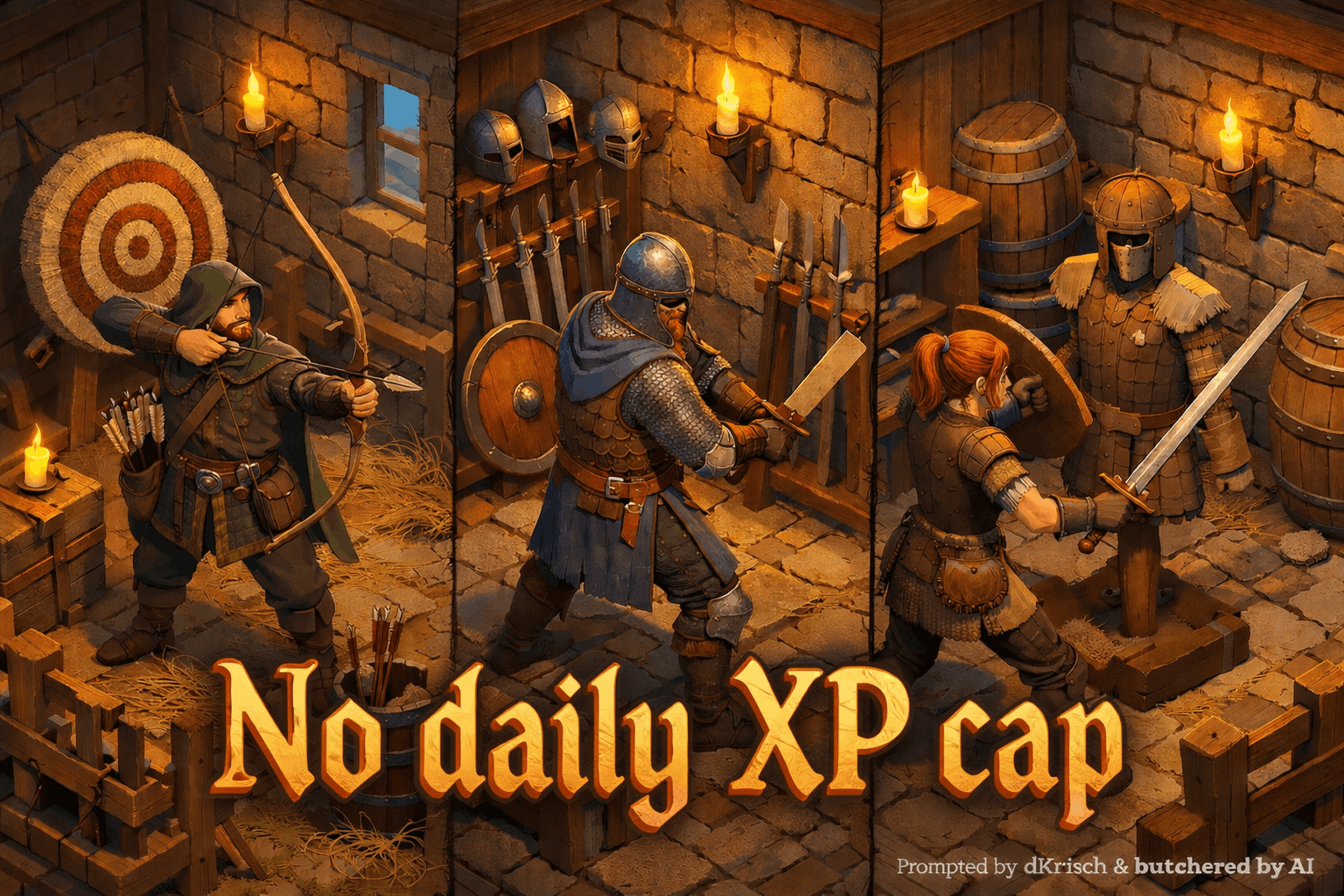 Remove daily xp cap