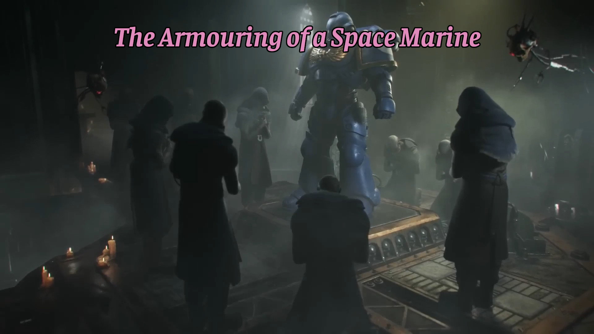 Armouring of a Space Marine Main Menu