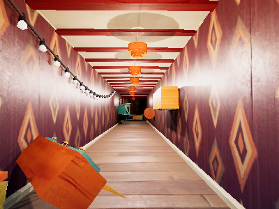 infinite hallways!