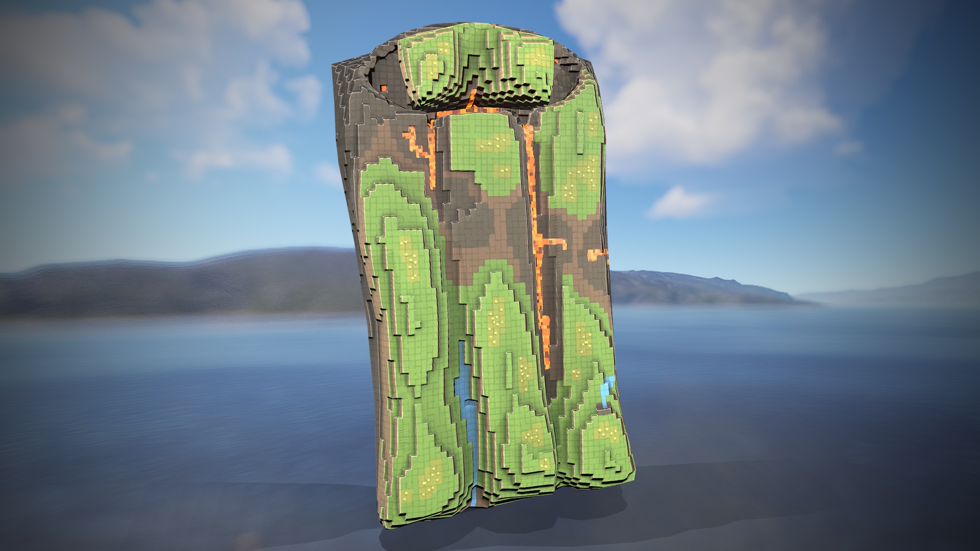 Pixel Sleeping Bag