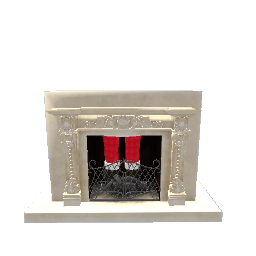 Santa stuck in chimney preview