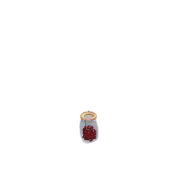 Jar of dark kidney beans
