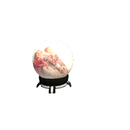 Naughty or nice magic globe