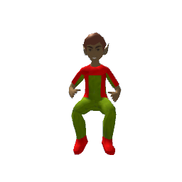 Sitting Elf preview