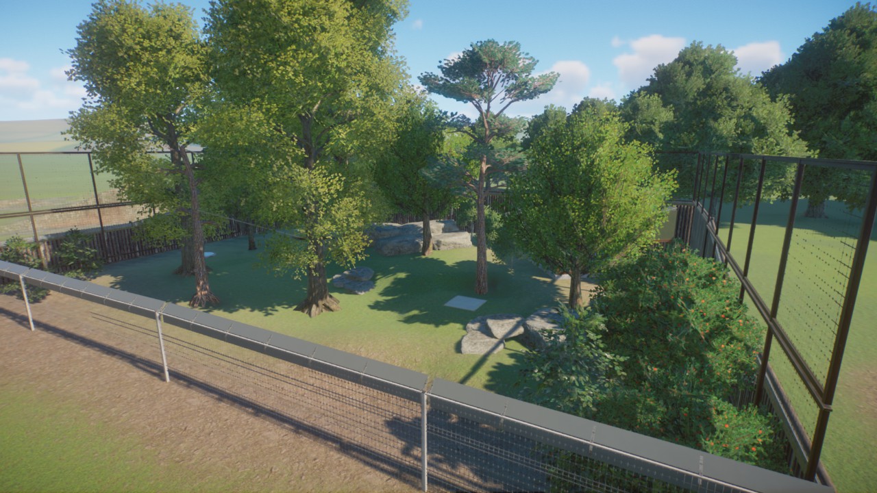 Starter Eurasian Lynx Habitat by PlasticSwans
