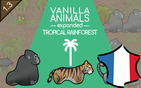 Vanilla Animals Expanded — Tropical Rainforest [Fr]
