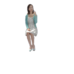 Woman sitting