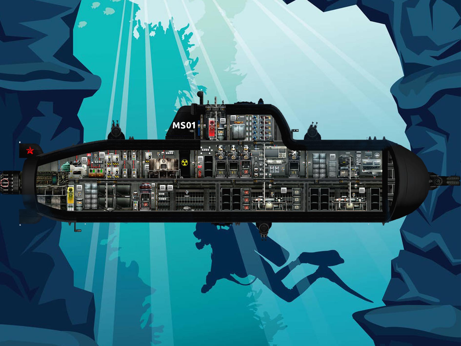 MS01迷你潜艇01型 – Barotrauma Mod