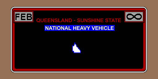 [PLATE] Australia Queensland NHV Plate