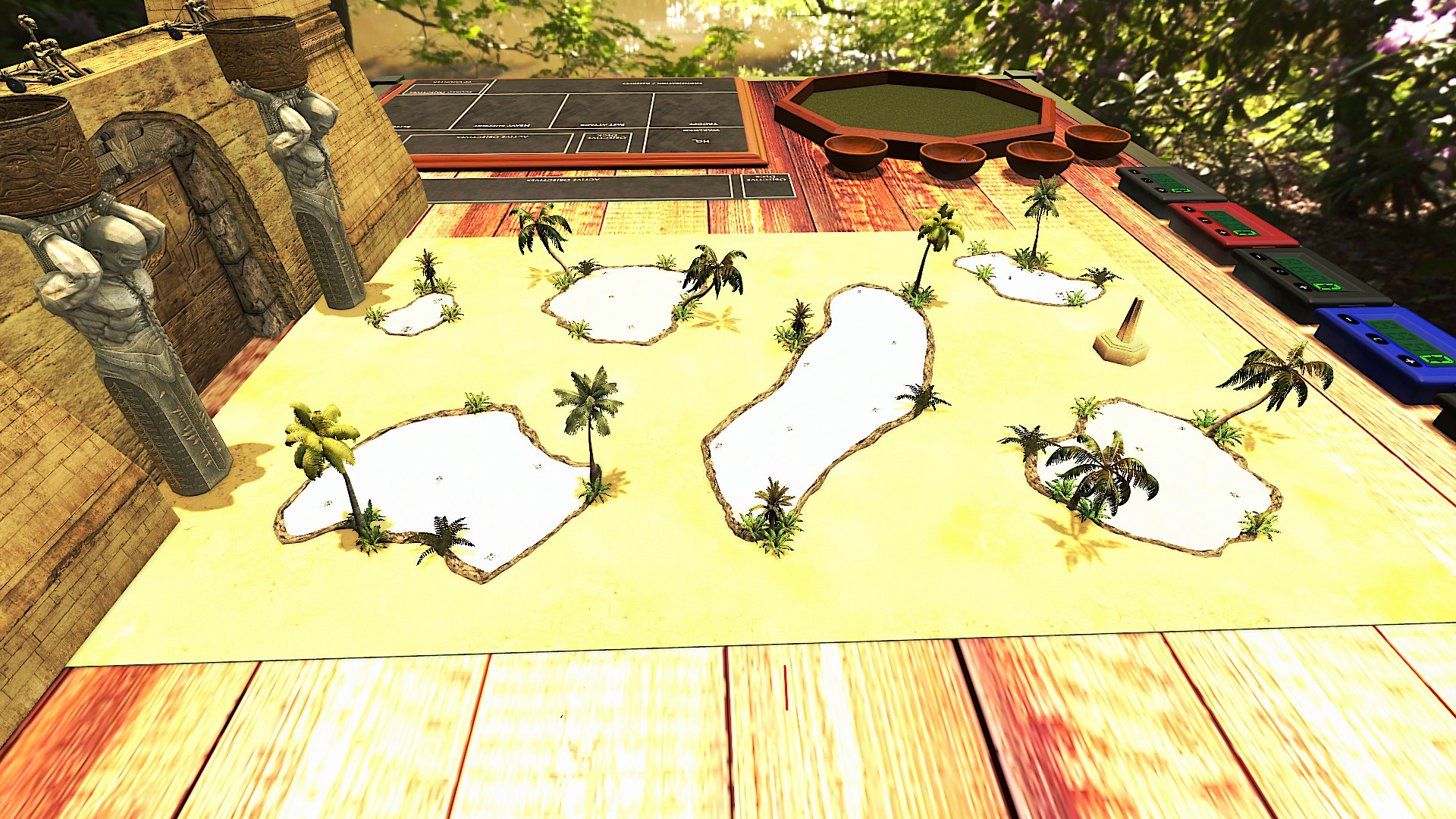 Warhammer Fantasy Map: The Sand-Traps of Quatar