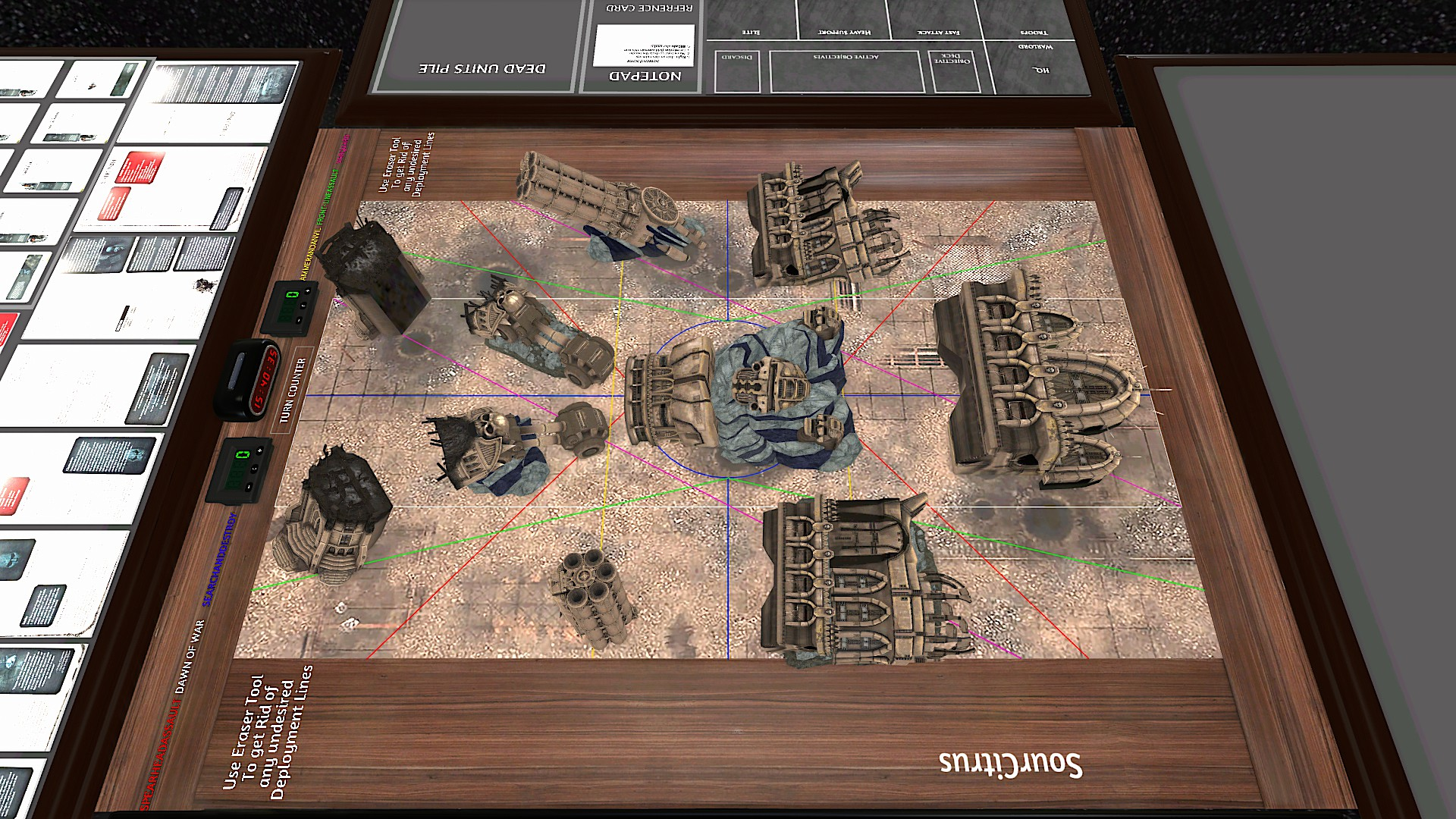 Warhammer 40k map: Dead Emperor
