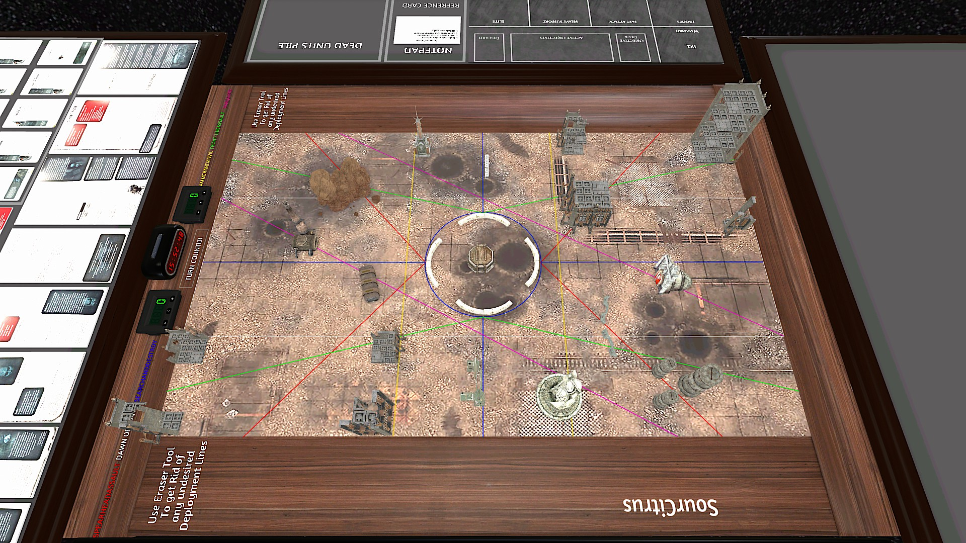 Warhammer 40k Map: Martian Wastes
