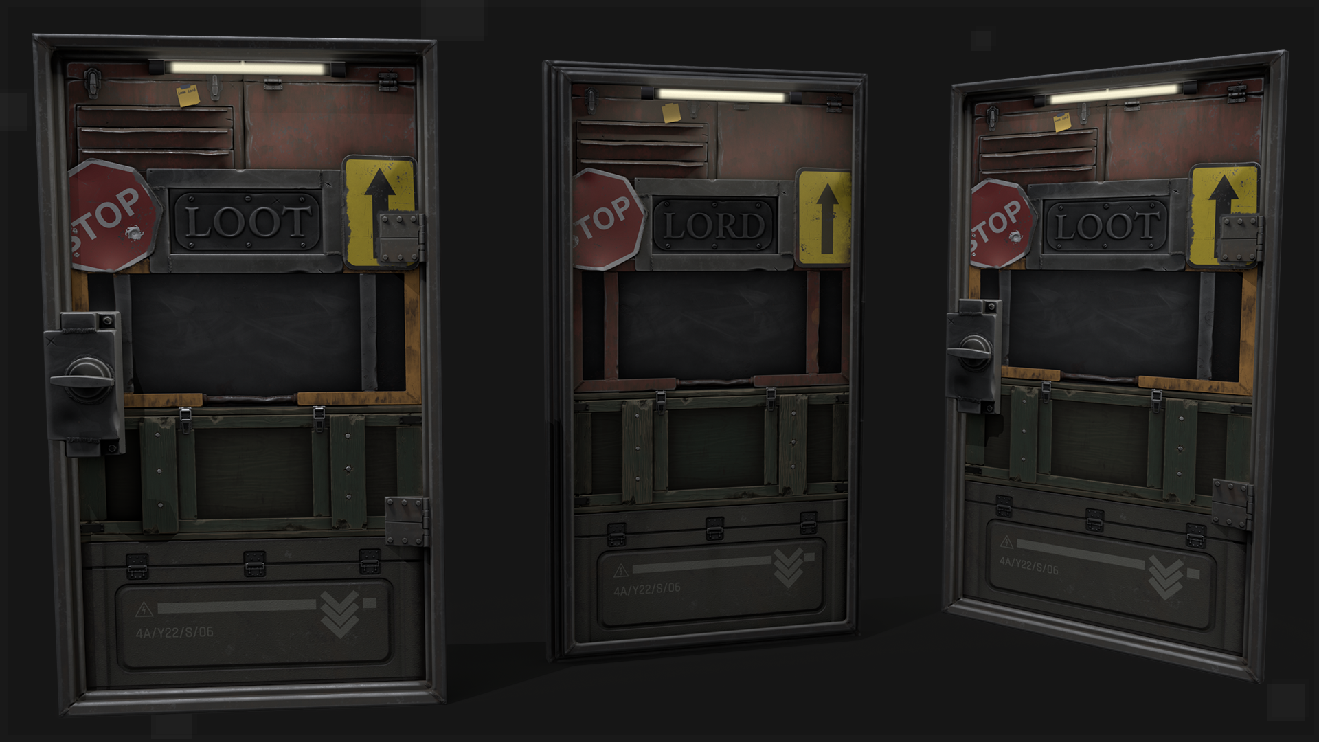 Loot Lord Armored Door