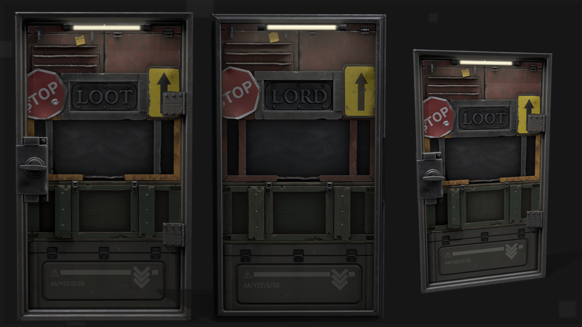 Loot Lord Armored Door
