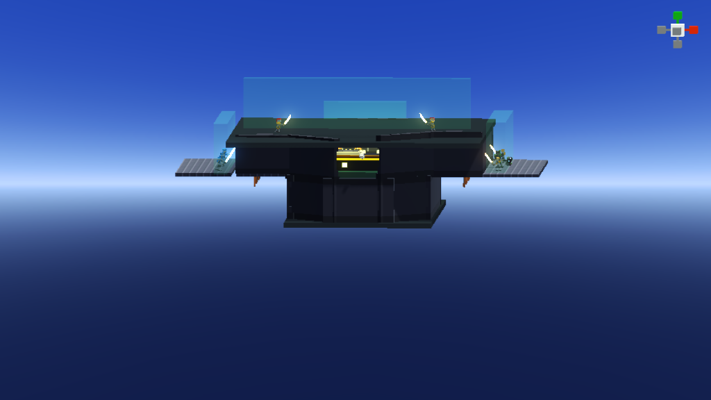 A 3rd person view