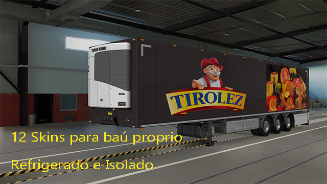Pack Skins Trailer Proprio BOX ETS 2