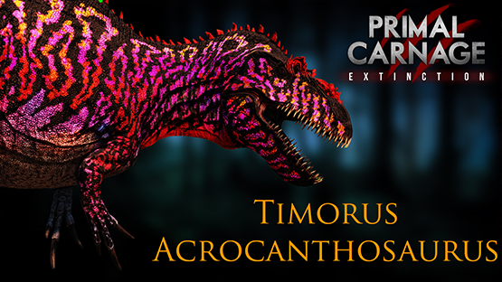 Timorus Acrocanthosaurus [Skin+Mutation]