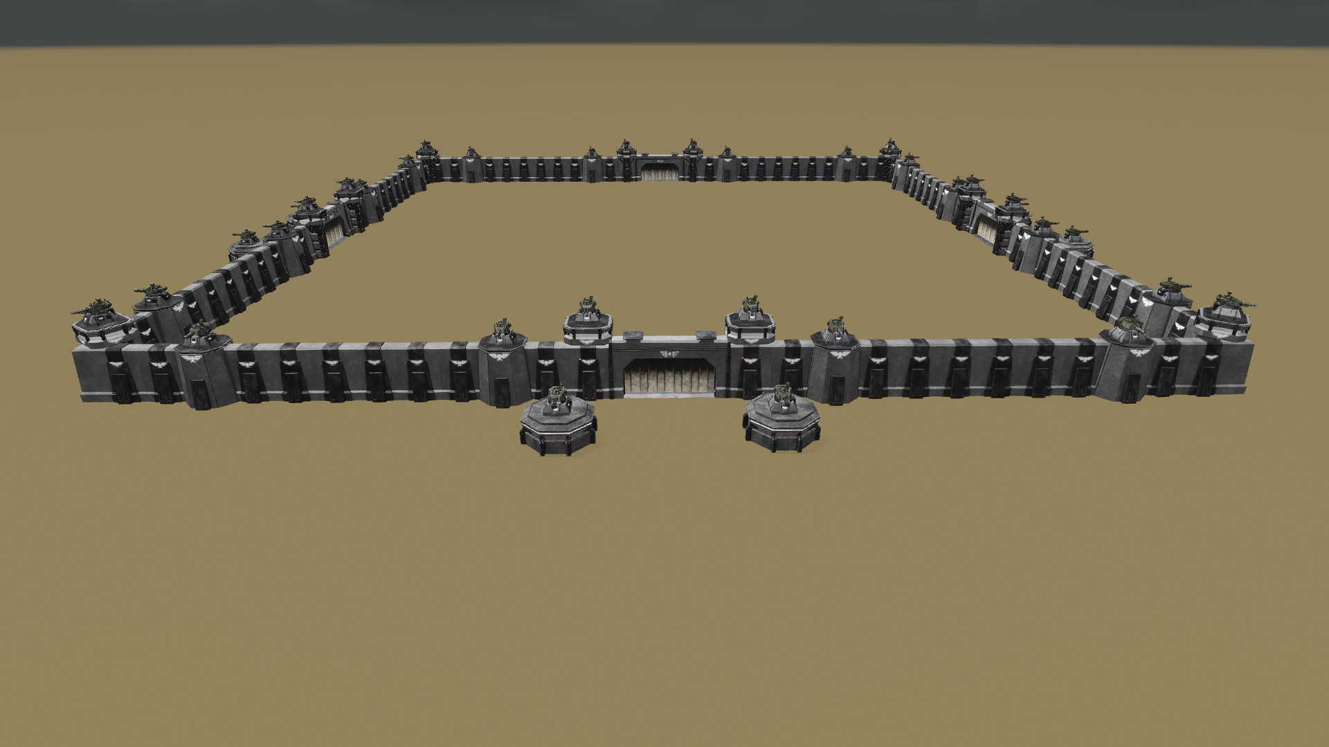 Imperial Garrison - Structureless preview