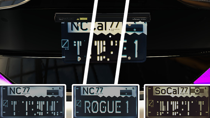 Cyberpunk Plates