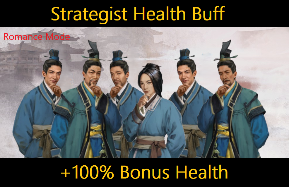 Strategist Health Buff (+100%) [Romance]