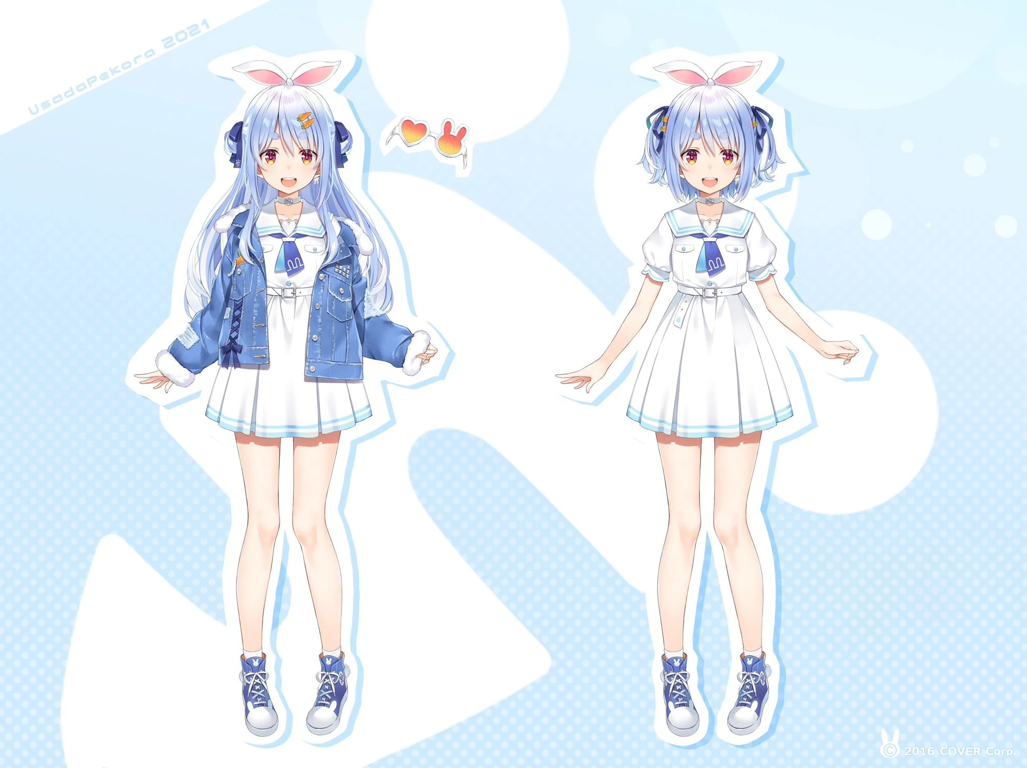 ゲームキャラクター Usada Pekora Casual Outfit Ver. 20240723 - ] 