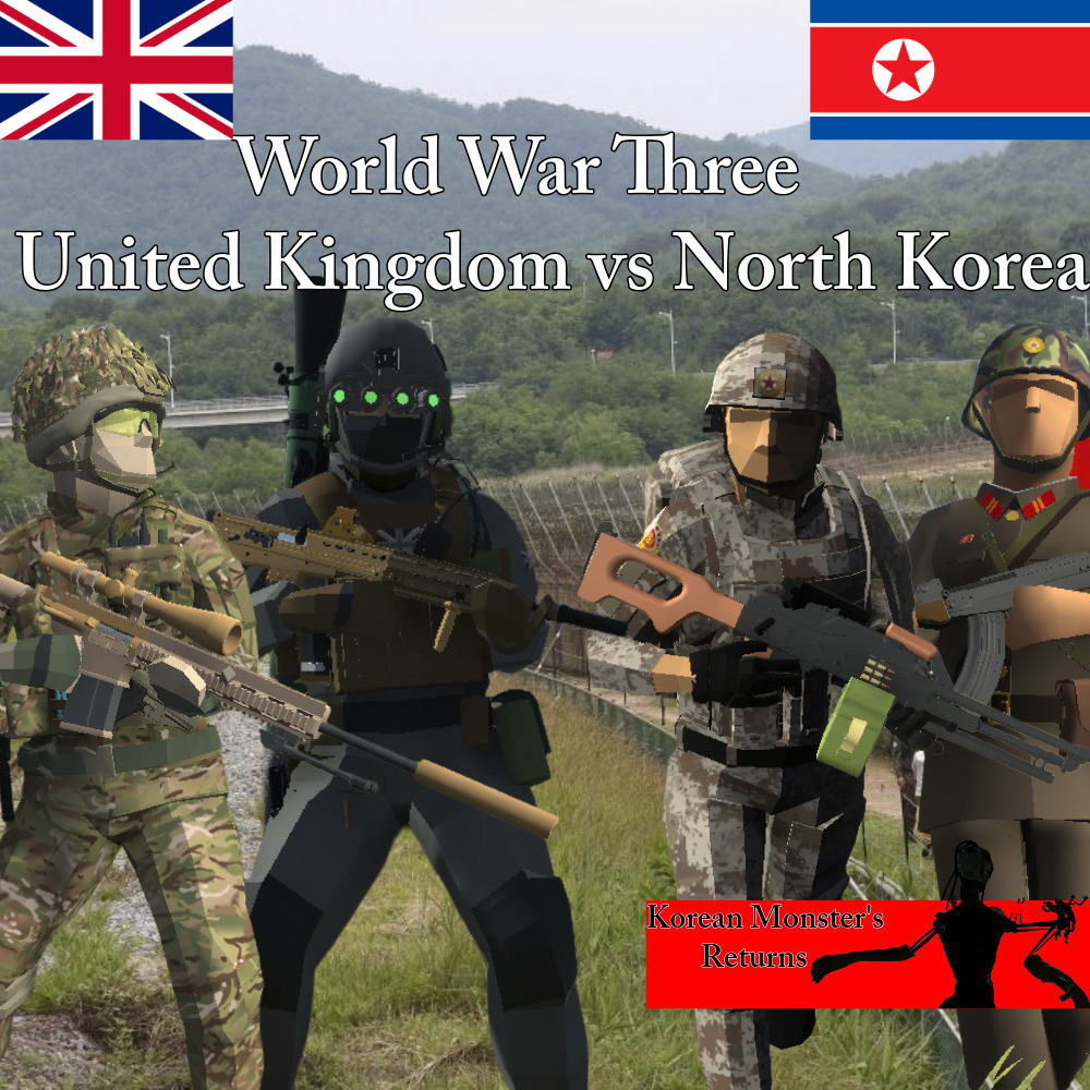 World War Three United Kingdom vs North Korea