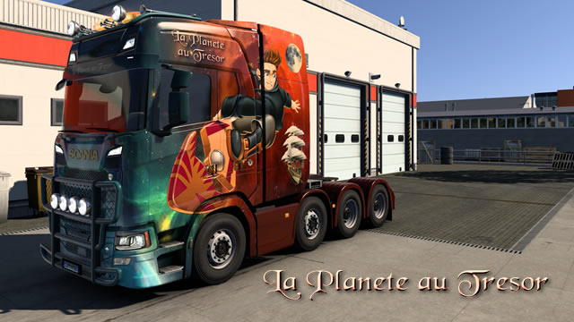 Skin La Planète au trésor