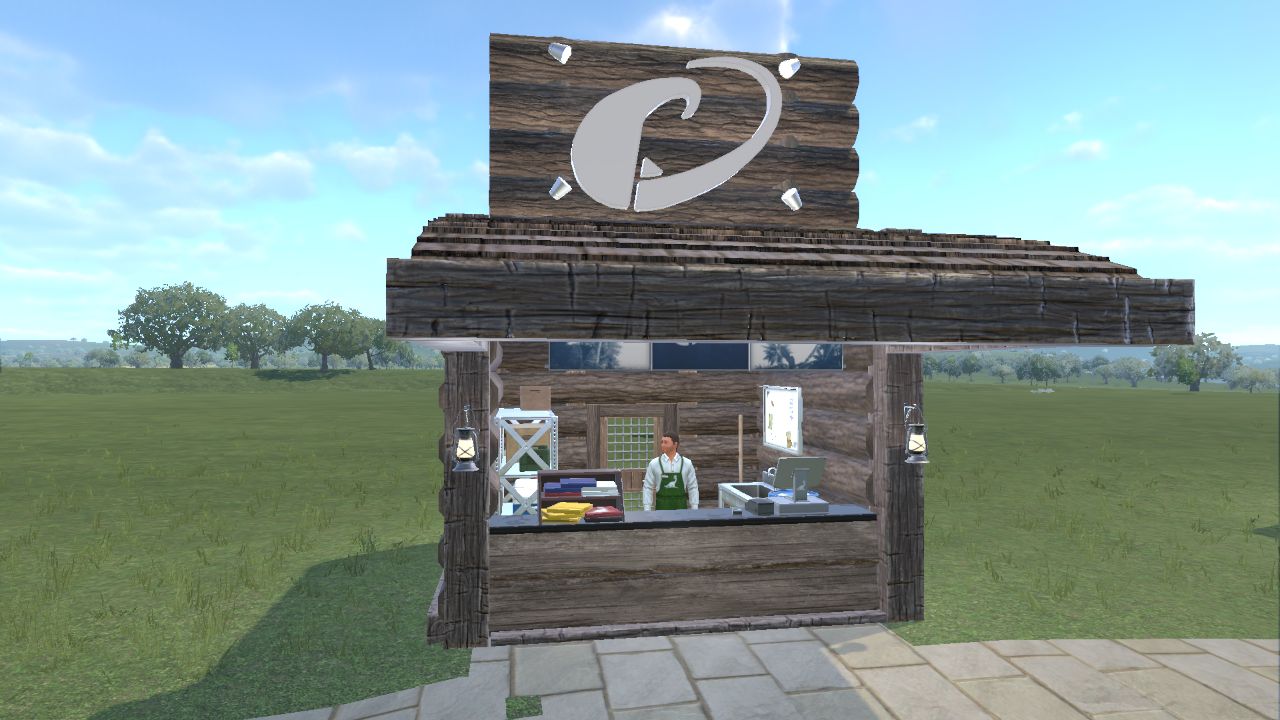 Gift Stand - 02 - Rustic