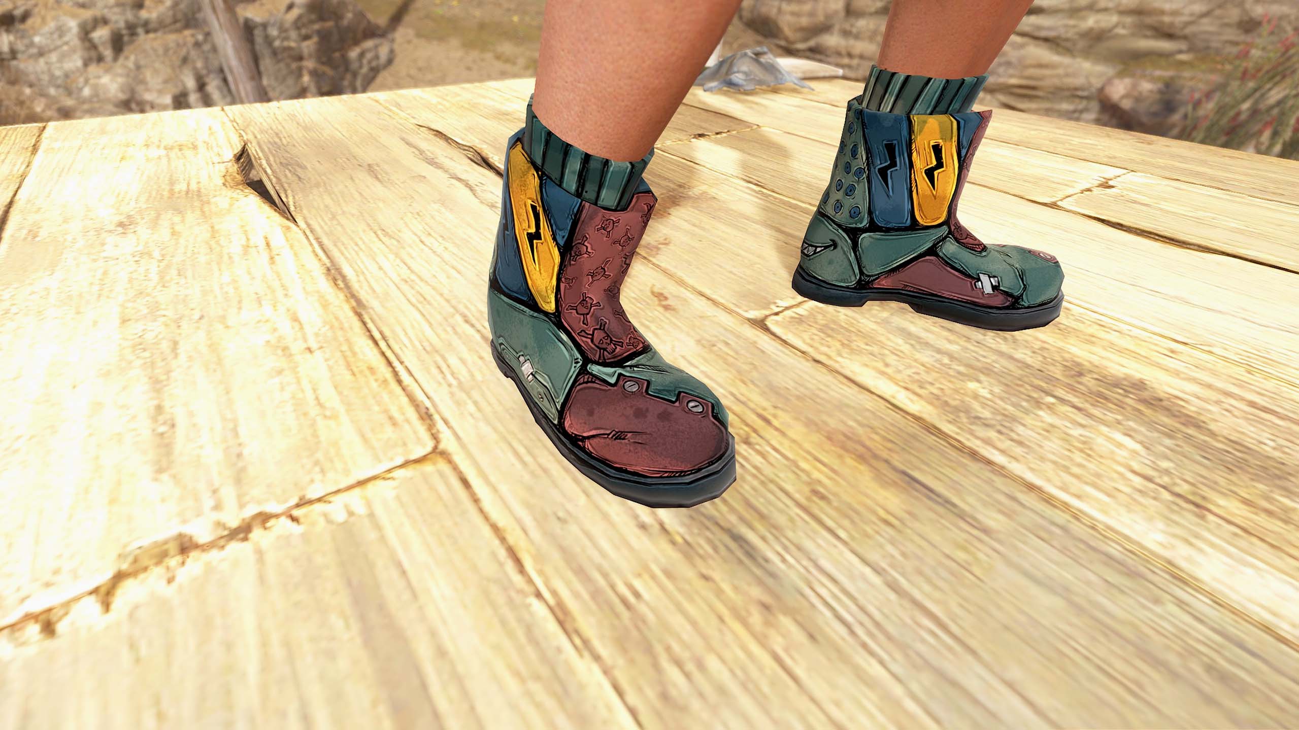 Cel Shading Boots screenshot 1