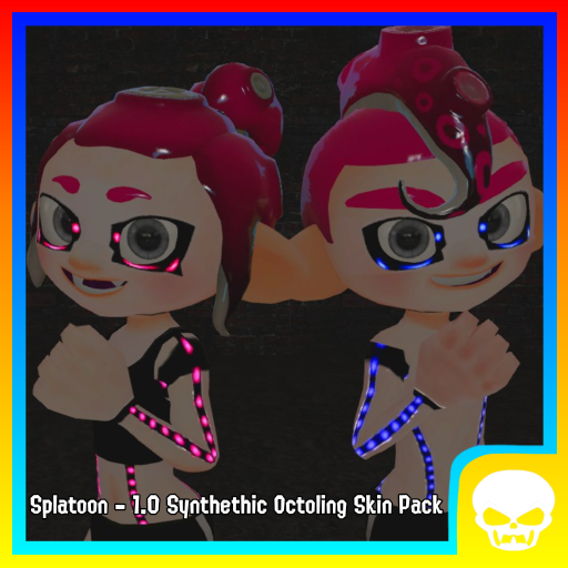 Splatoon - 1.0 Synthetic Octoling Skin Pack