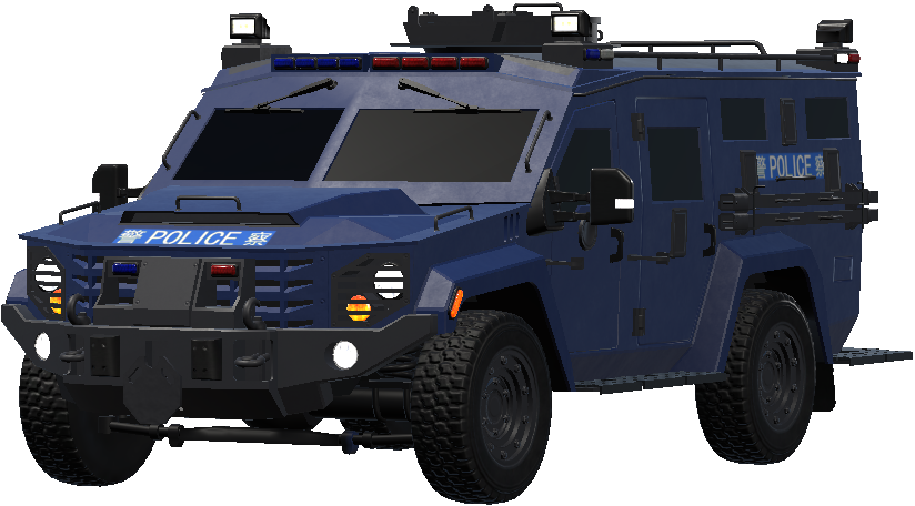 Hong Kong Police Truck