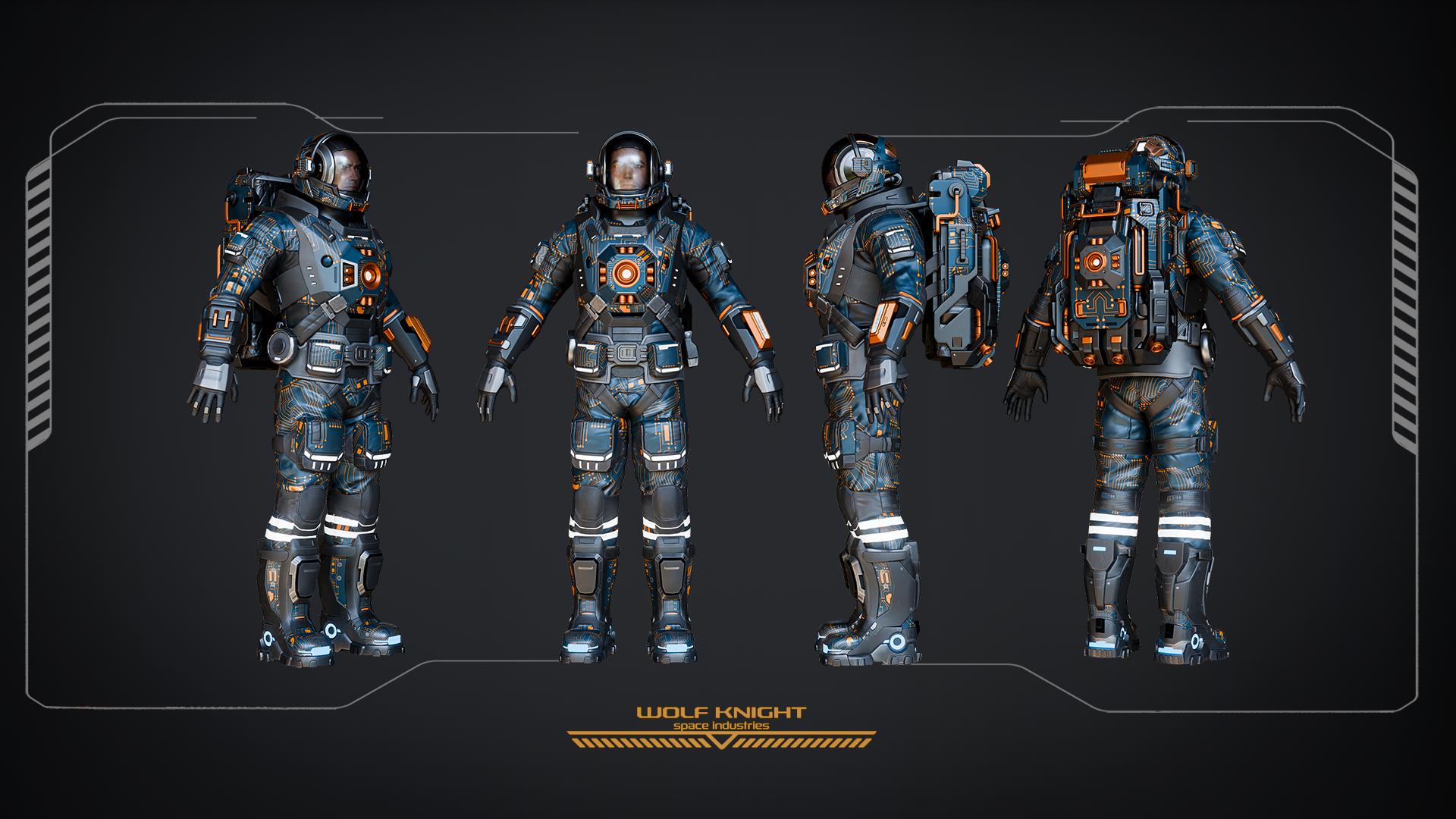 Wolf Knight Space Industries Suit