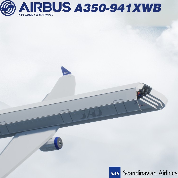 Softbody AIR LINER Airbus A350-941XWB Scandinavian Airlines