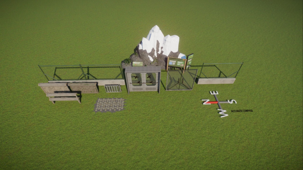 Generic zoo prop pack preview
