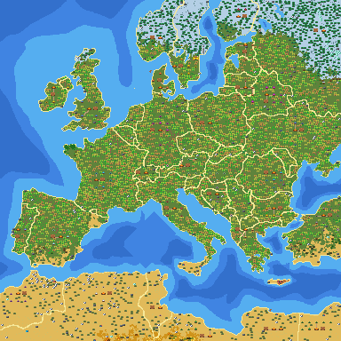 Europe with countries (ILS/O)