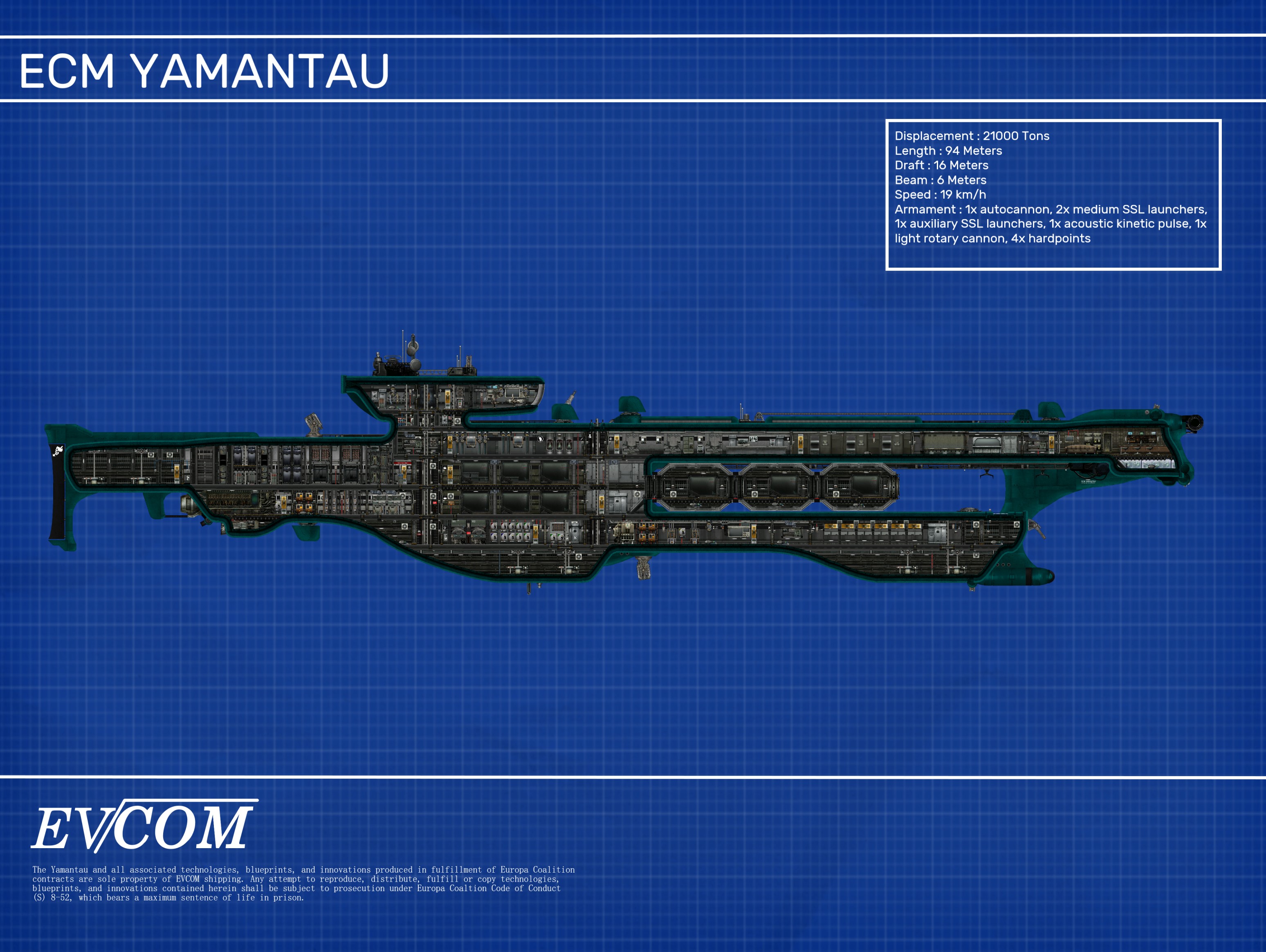 ECM YAMANTAU – Barotrauma Mod
